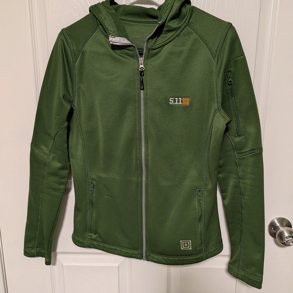 5.11 Tactical Kids Green Hoodie